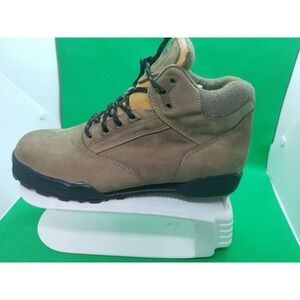 IRON AGE OIL RESISTANT ANKLE GRAY GINUINE LEATHER BOOT SIZE 9M